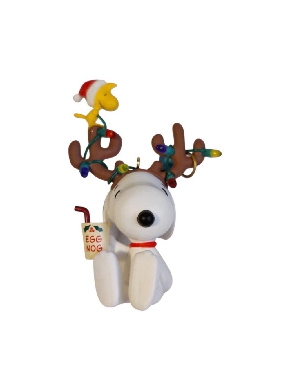 Hallmark Keepsake In the Spirit Peanuts Snoopy & Woodstock Ornament Christmas